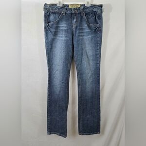 Hint Women's Straight Leg Blue Jeans Size 13